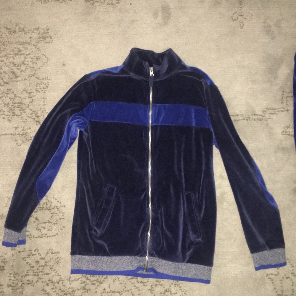 Cat & Jack velour two-piece track suit